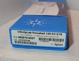 InfinityLab Poroshell 120 EC-C18 4.6 x 100mm 2.7 micron P/N 695975-902T - Picture 1 of 2