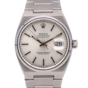 Rolex Datejust Oysterquartz 17000 with 36mm Oystersteel case and Silver dial.... - Picture 1 of 9