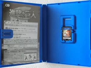 Attack on Titan Shingeki no Kyojin PS VITA Koei Sony Playstation Vita From Japan - Picture 1 of 5