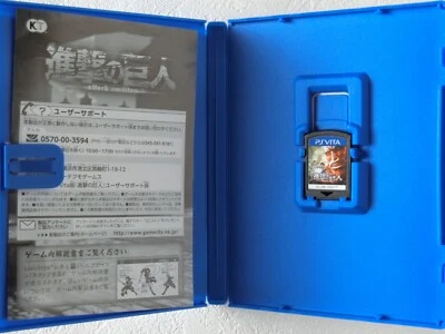 Attack on Titan Shingeki no Kyojin PS VITA Koei Sony Playstation Vita From Japan - Image 1 of 4