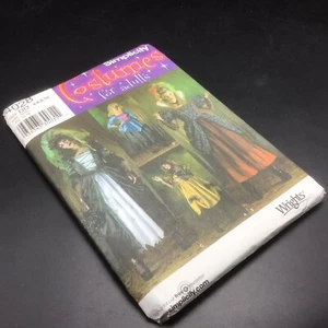 Simplicity 4028 Mittelalter Renaissance Wench Kleid Gothic Kostüm Gr. 4 6 8 10 NEU - Bild 1 von 7