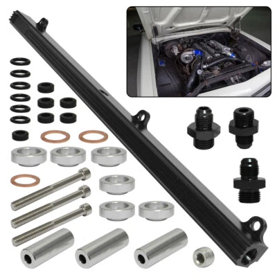 High Flow Fuel Rail for Toyota Soarer Supra Chaser Crown 1JZ-GTE 1986-1992 - image 1 of 4