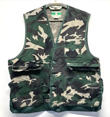 Game Winner Real Tree Camo Hunting Ammo Vest XL XXL 46/48 Shell & Large Pockets - Image 1 of 4