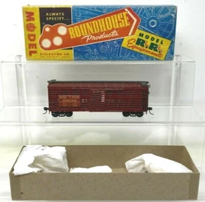 Vintage Roundhouse B-107 SOO LINE AAR Metal Sheathed Stock Car Kadee Couplers HO - Picture 1 of 5