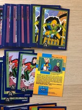 DC Cosmic Teams Trading cards base set single cards by Skybox 1993