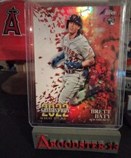 Brett Baty Rookie Card Greatest Hits Silver Foil 2023 Topps Series 1 22GH-3 Mets