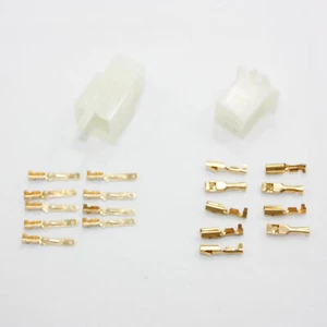 9 Pins Male Female Wiring Loom Wire Plug Socket PIT PRO QUAD DIRT BIKE ATV BUGGY - Picture 1 of 6