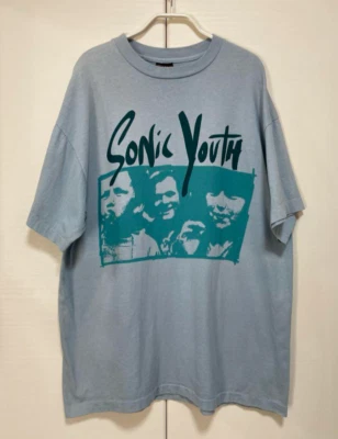 Camiseta Sonic Youth evol banda do Japão tamanho GG BROCKUM fabricada nos EUA - Imagem 1 de 4