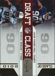 2010 Contenders Draft Class Gold 20 Derrick Morgan/Jason Pierre-Paul