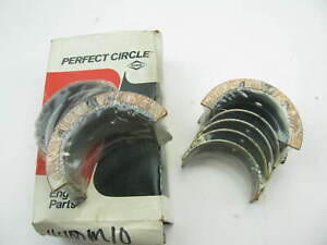 Perfect Circle MS829P10 Main Bearings .010"  1975-89 Chevrolet 366 396 427 454