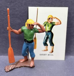 Marx Warriors of The World Dixey Bull Pirate Figure With Card - Picture 1 of 3