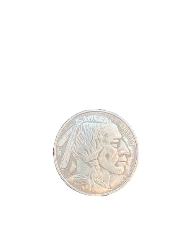 1915 Buffalo Indian Head Nickel VG 5c Very Good Circulated Five Cents US Coin Cover