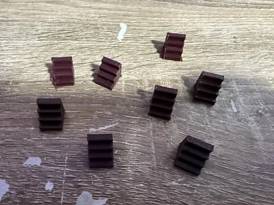 N Scale Steps for Use with Buildings Platforms and Structures -Four .25"  Square - Image 1 of 3