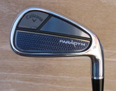 MINT CALLAWAY PARADYM 7 IRON 29 LOFT REGULAR FLEX GRAPHITE FITTING CART DEMO - Image 1 of 4