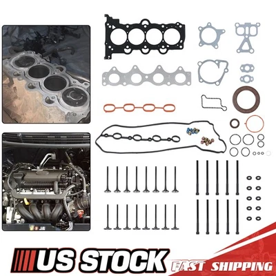 Kit de junta de culata de motor para Hyundai Kia Accent Veloster Rio 2012-19 1,6 L L4 G4FJ  Foto 1 de 4