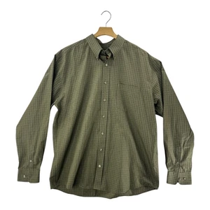 Eddie Bauer Para Hombres Alto XL Calce Relajado Resistente a las Arrugas a Cuadros Abotonados - Imagen 1 de 11