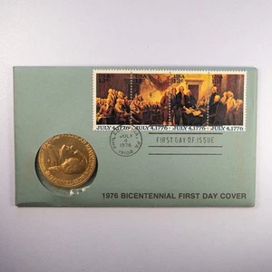 Medalla del Bicentenario de la Revolución Americana 1976, en sobre, Thomas Jefferson O5 - Imagen 1 de 2