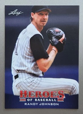 2015 Leaf Heroes of Baseball #44 Randy Johnson HOF - Image 1 of 2