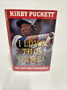 Kirby Puckett SIGNED I Love This Game 1st Ed 1st Printing HC MLB HOF & Twins - Picture 1 of 16