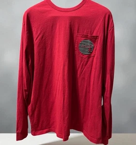 Champion Arkansas Razorbacks Herren Baumwolle T-Shirt Gr. 2XL Rot Langarm College - Bild 1 von 15