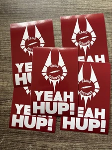 RADIO BIRDMAN YEAH HUP!  Sticker Pack x 5 - NEW - Picture 1 of 2