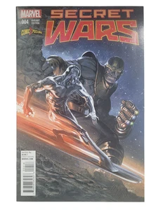 Secret Wars #4 (2015 Marvel) Silver Surfer! Dell’Otto ComicXposure Variante! Raw - Bild 1 von 24