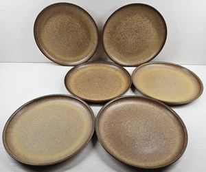 6) Set piatti Denby Romany marroni piatti maculati vintage Inghilterra retrò lotto - Foto 1 di 24
