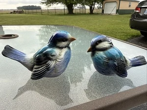 Goebel Blue Bird Bluebird Salt & Pepper Shakers West Germany Vintage - Picture 1 of 11