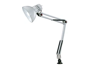 TRIO Gelenkleuchte/Klemmlampe, E27, Höhe 90cm verstellbar, weiß - Bild 1 von 3
