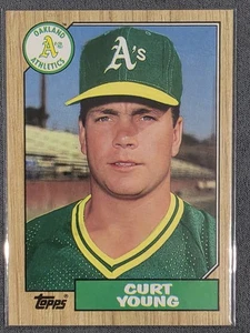 Curt Young #519 1987 Topps - Athletics  - Picture 1 of 1