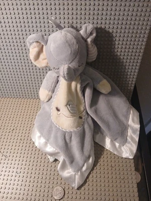 Douglas Baby Joey Серый Слон Уютный Милый Плюшевый Защитное Одеяло Птица читать - Изображение 1 из 4