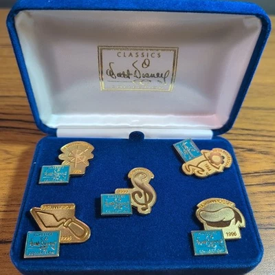 Classics Walt Disney Collection 5th Anniversary Pin Set 1992-1996 - Image 1 of 4
