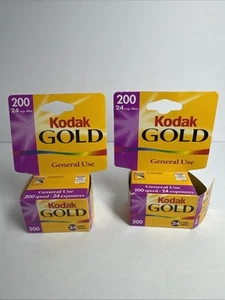 Kodak Gold 200 Color Film 24 Exp. Sealed Boxes Expired - 2 - Picture 1 of 5