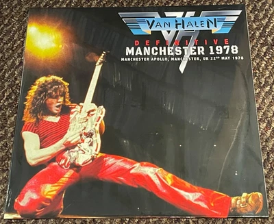 Van Halen Definitive Manchester 1978 Live LP Colored Vinyl Limited Edition DLR - Image 1 of 4