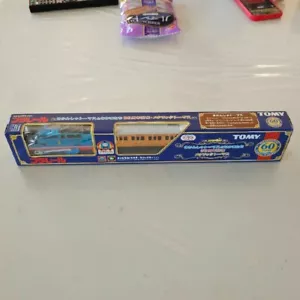 Thomas & Friends TOMY Plarail Trackmaster 60th Metallic Thomas Annie Clarabell - Picture 1 of 4