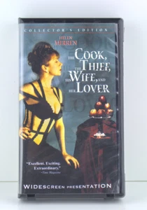 The Cook, the Thief, His Wife and Her Lover (1989, VHS) - Picture 1 of 4