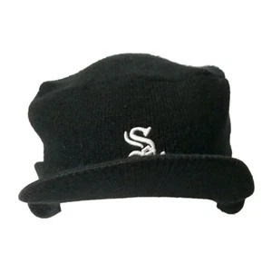 Vintage Twin Enterprise Chicago White Sox Winter Hat With Bill - Picture 1 of 5