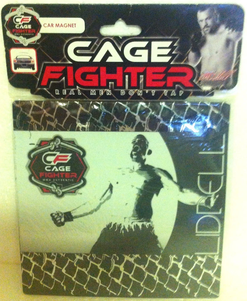 MMA AUTÉNTICO JAULA LUCHADOR MANDRIL LIDDELL IMÁN REFRIGERADOR - IMÁN COCHE - UFC Foto 1 de 2