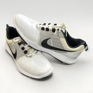 Nike Men's Golf Shoes Size 8 Explorer CTRL Model Leather Spikeless 704694-100 - Picture 1 of 13