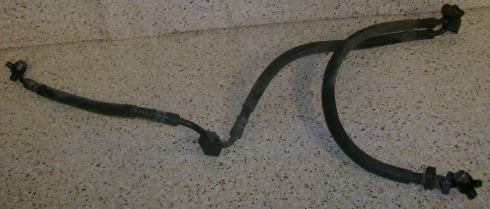 2009 Kawasaki ZX1400 ZX 1400 ZX14 Ninja 14 Front Disk Brake Fluid Lines Hose I1 Foto 1 de 1