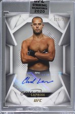 2020 Topps UFC Striking Signatures /206 Chad Laprise #STS-CL Auto