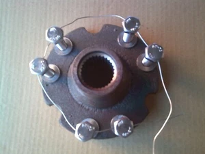 HMMWV HALFSHAFT BOLT SAFETY WIRE DRILLED HEAD 24 EACH WITH WASHERS - Picture 1 of 7