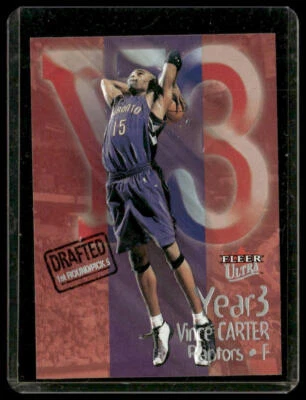 2000-01 Ultra #9 YT - Vince Carter - Image 1 of 2