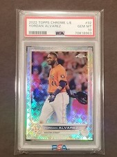Yordan Alvarez 2022 Topps Chrome L/E Yordan Alvarez #32 GEM MT 10 Pop 13