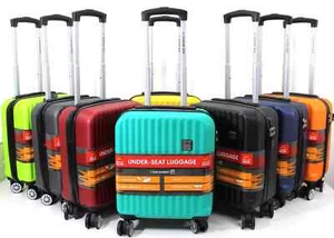 45x35x20cm EasyJet Under Seat Hand Luggage Suitcase Cabin Trolley Bag Travel Bag - Picture 1 of 23