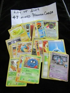 Pokemon Mixed Lot Of 47 Cards 2009 - Picture 1 of 5
