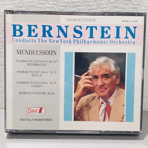 CD Bernstein Conducts Mendelssohn Symphony No. 5, No. 3, No. 4 - 2CD Box - Duet - Bild 1 von 2