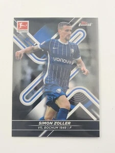 2021-22 Simon Zoller TOPPS FINEST BUNDESLIGA Black Refractor /199 - Picture 1 of 2
