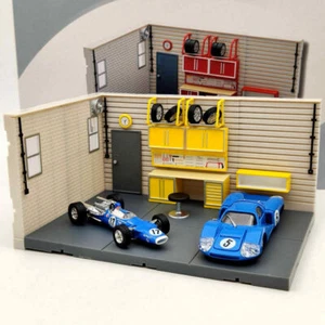 1/43 Scale 1/2/4 PCS Aurora Garage Diorama Scene Model (not include model cars) - Picture 1 of 21