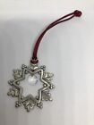 Pewter Ornament Snowflake By Seagull 2002
